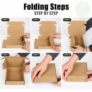 Mailer White Box (3 Ply) 7.09x6.69x2.76 Inch