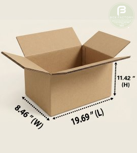 RSC Brown Box (3 Ply) 19.69x8.46x 11.42 Inch