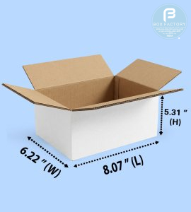 RSC White Box (3 Ply) 19.69x8.46x 11.42 Inch