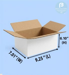 RSC White Box (3 Ply) 9.25x 7.01x 6.10 Inch